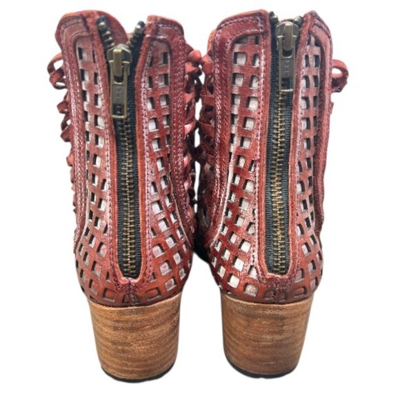 Freebird by Steve Madden Lazor Ankle Boots Size 7 Pre-Owned - Picture 5 of 7